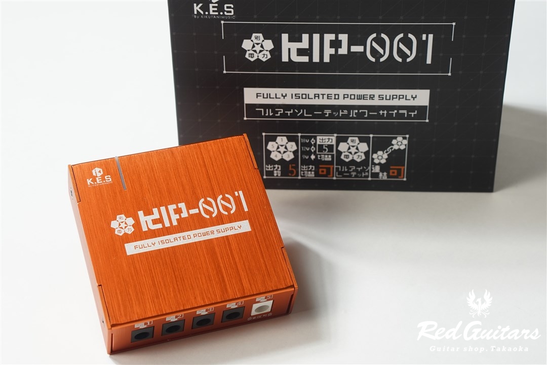 K.E.S フルアイソレーテッドパワーサプライ KIP-001 | Red Guitars